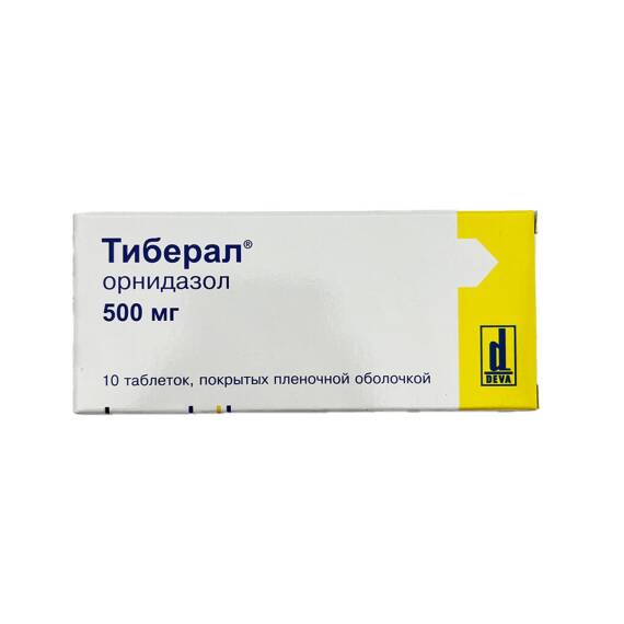 TIBERAL 500MG N10 TB - 1