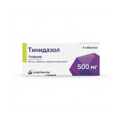 TINIDAZOL 500MG N4 TB