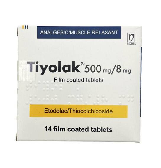 Tiyolak 500/8 mq N14 tablet - 1