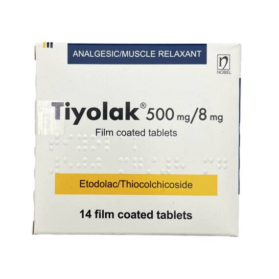 Tiyolak 500/8 mq N14 tablet - 1