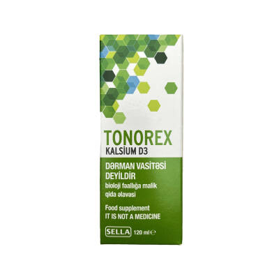 TONOREX CALCIUM D3 120ML SRP - 