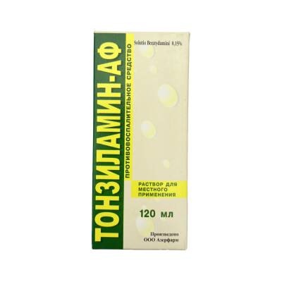 TONZILAMIN-AF 1,5MG 120ML GARGARA - 