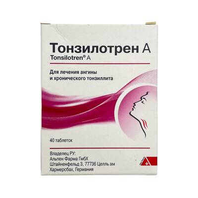 TONZILOTREN A N40 TAB - 