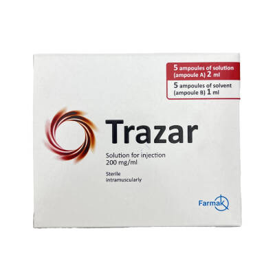 TRAZAR 200MG 2ML N5 AMP - 