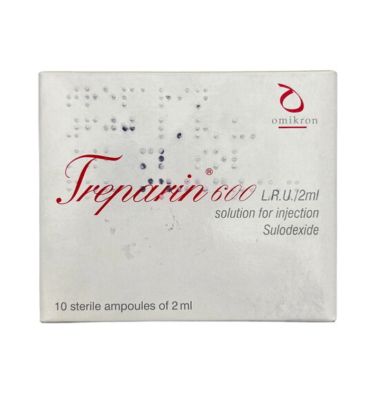 TREPARIN 600 LSU 2ML N10 AMP - 