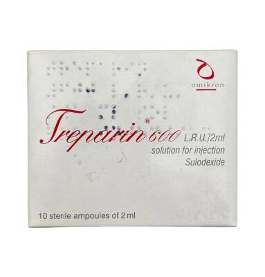 TREPARIN 600 LSU 2ML N10 AMP - 