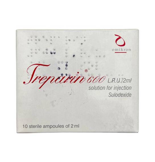 TREPARIN 600 LSU 2ML N10 AMP - 1