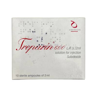 TREPARIN 600 LSU 2ML N10 AMP - 