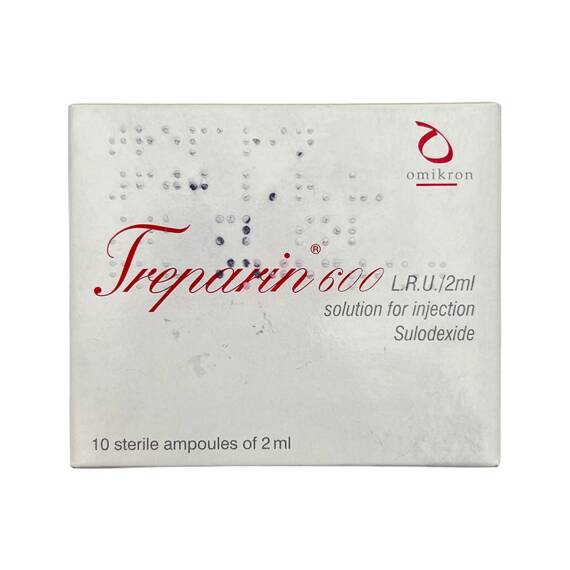TREPARIN 600 LSU 2ML N10 AMP - 1