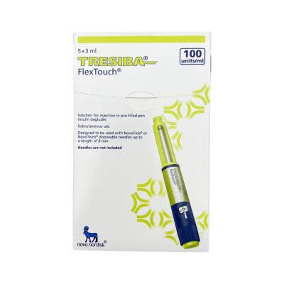 Tresiba flextouch 100 İU 3 ml N5 qələm - 