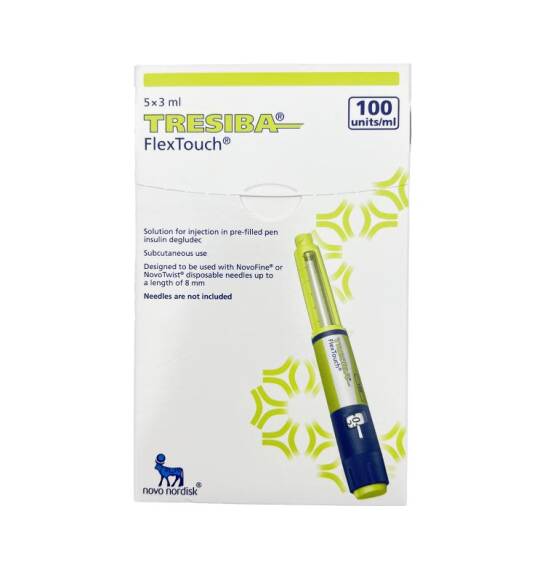 Tresiba flextouch 100 İU 3 ml N5 qələm - 1