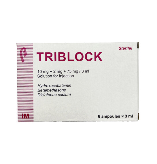 Triblok 10/2/75 mq 3ml N6 ampul - 