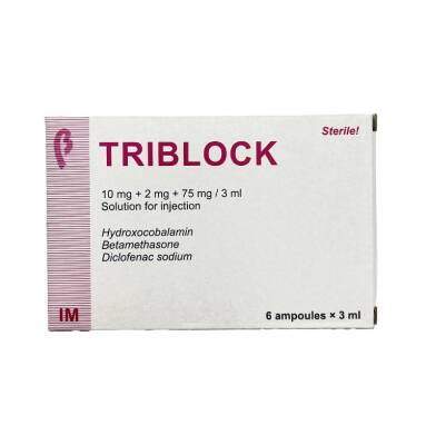 Triblok 10/2/75 mq 3ml N6 ampul - 