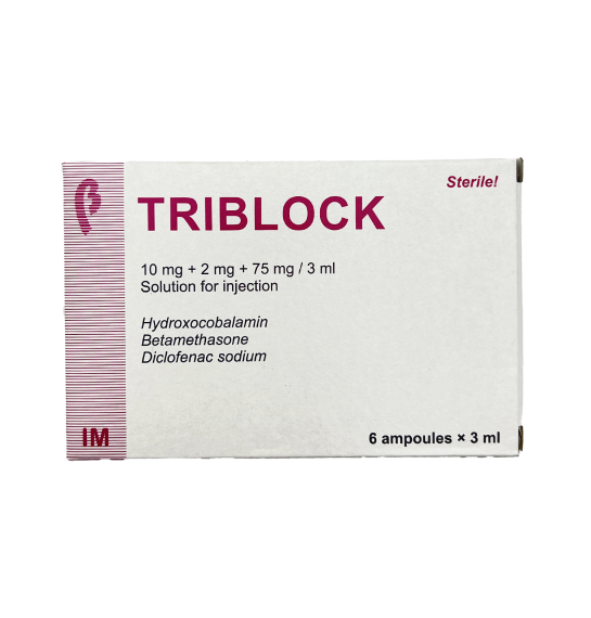 Triblok 10/2/75 mq 3ml N6 ampul - 1