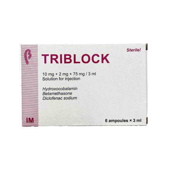 Triblok 10/2/75 mq 3ml N6 ampul - 1