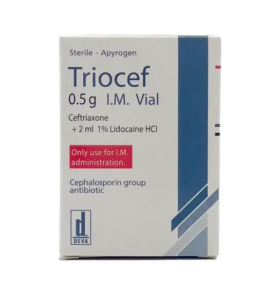 Triosef 0,5 qr flakon - 1