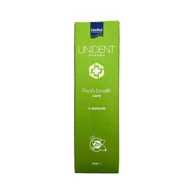 UNIDENT PHARMA 7257 CARE FRESH TOOTHPASTE 75ML - UNIDENT