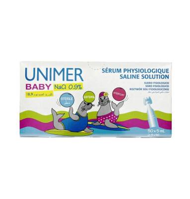 Unimer Baby NaCl 0, 9% 50x5 ml - 
