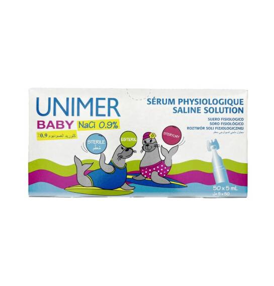 Unimer Baby NaCl 0, 9% 50x5 ml - 1