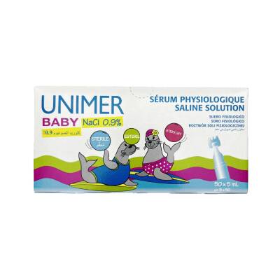 Unimer Baby NaCl 0, 9% 50x5 ml - 