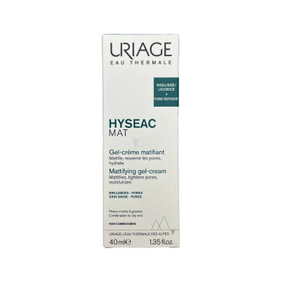 URIAGE 0033 EAU THERMALE HYSEAC MAT MATTIFYING GEL-CREAM 40ML - 