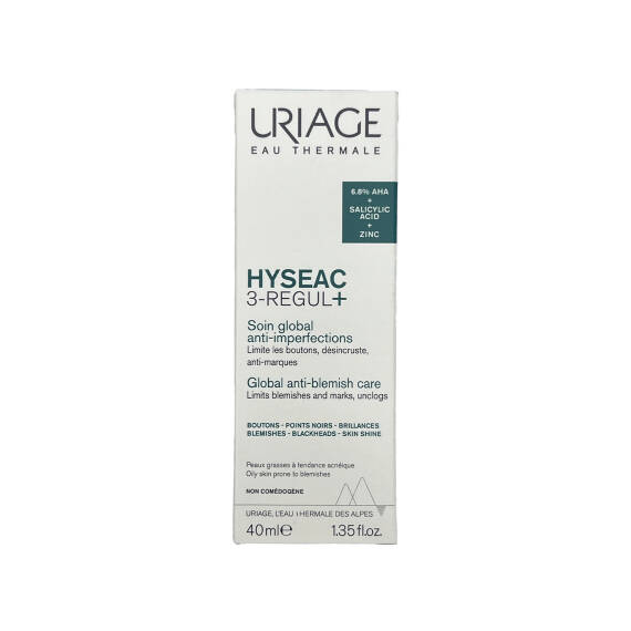 URIAGE 0088/9648 EAU THERMALE HYSEAC 3-REGUL+ GLOBAL ANTI-BLEMISH CARE 40ML - 1