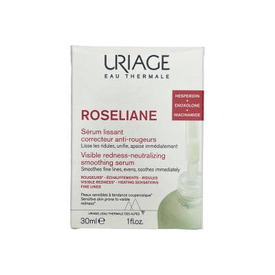 URIAGE 3422 EAU THERMALE ROSELIANE VISIBLE REDNESS-NEUTRALIZING SMOOTHING SERUM 30ML - 
