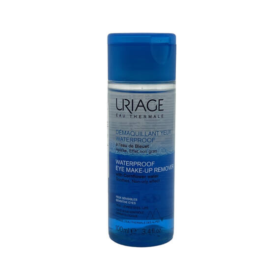 URIAGE 3691 EAU THERMALE WATERPROOF EYE MAKE-UP REMOVER WITH CORNFLOWER WATER 100ML - 1