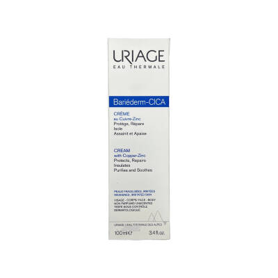 URIAGE 4742 EAU THERMALE BARIEDERM-CICA CREAM WITH COPPER-ZINC 100ML - 