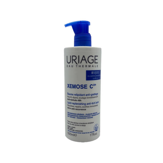 URIAGE 6968 EAU THERMALE XEMOSE C8+ LIPID-REPLENISHING ANTI-ITCH BALM 500ML - 1