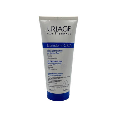 URIAGE 8962 EAU THERMALE BARIEDERM-CICA CLEANSING GEL WITH COPPER-ZINC 200ML - 