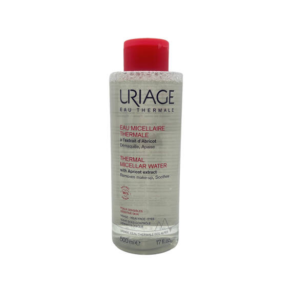 URIAGE 9334 EAU THERMALE THERMAL MICELLAR WATER WITH APRICOT EXTRACT 500ML - 1