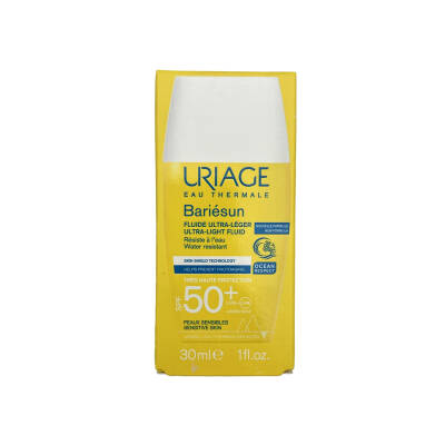 URIAGE 9495 EAU THERMALE BARIESUN ULTRA-LIGHT FLUID WATER RESISTANT SPF50+ 30ML - 