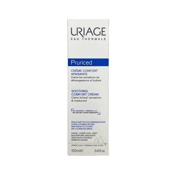 URIAGE 9686 EAU THERMALE PRURICED SOOTHING COMFORT CREAM 100ML - 1