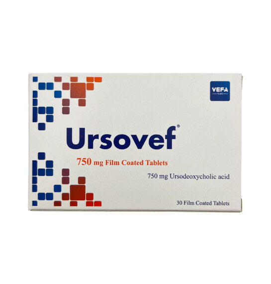 URSOVEF 750MG N30 TB - 