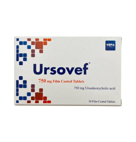 URSOVEF 750MG N30 TB - 1
