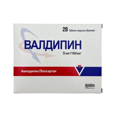 VALDIPIN 5/160MG N28 TB - 