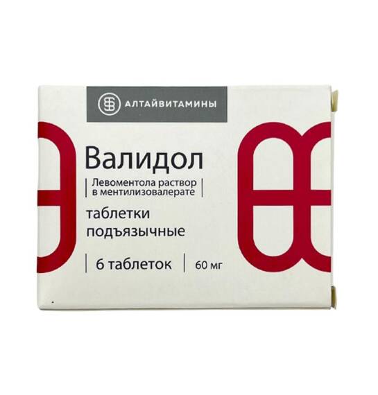 VALIDOL 60MG N6 TB - 1