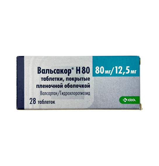 VALSAKOR H 80/12,5MG N28 TB - 