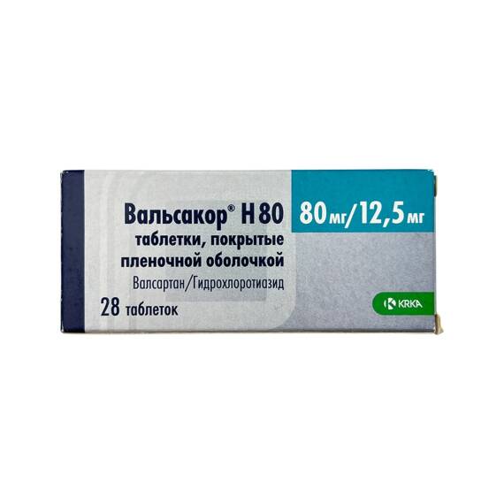 VALSAKOR H 80/12,5MG N28 TB - 1