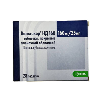 VALSAKOR HD 160/25MG N28 TB - 