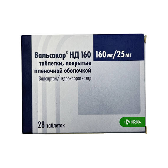 VALSAKOR HD 160/25MG N28 TB - 1