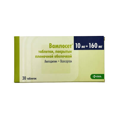 VAMLOSET 10/160 MG N30 TAB - 