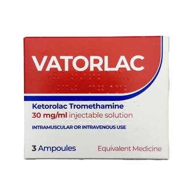 VATORLAC 30MG 1ML N3 AMP - 