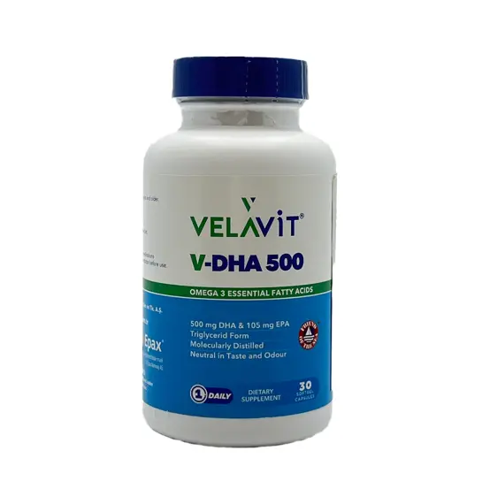 Velavit V-DHA 500 30 ədədli kapsul - 1