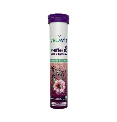 Velavit V-effer D3 with L-Cystein 20 ədədli fışıldayan tablet - 