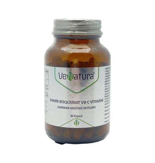 VENATURA IRON BISGLISINAT+VIT-C N90 CAP - 1