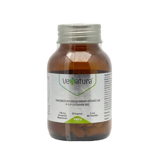 Venatura Mg Bisglisinat Sitrat B6 N60 cap - 1