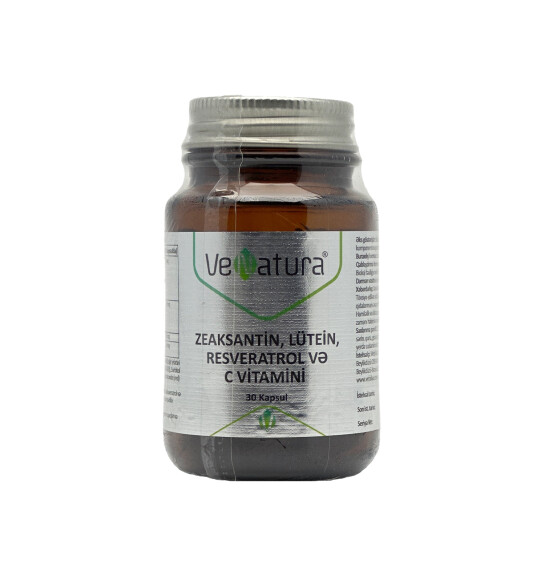 Venatura Zeaksantin Lutein Resveratrol Vitamin C N30 cap - 