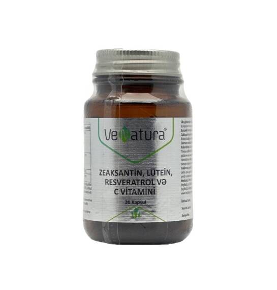 Venatura Zeaksantin Lutein Resveratrol Vitamin C N30 cap - 1